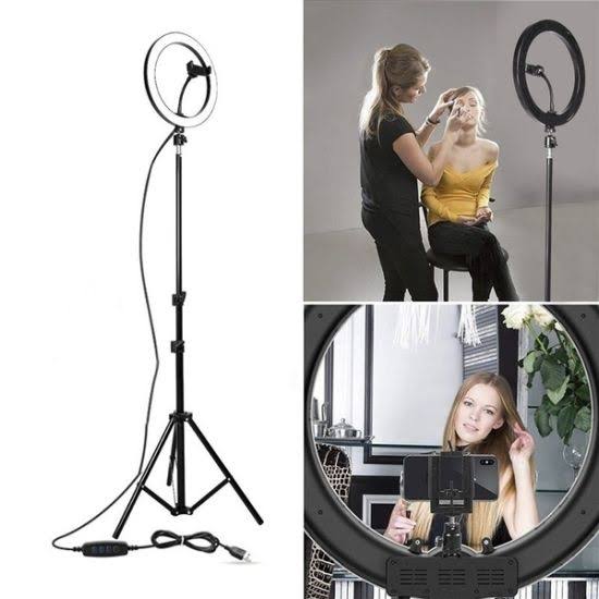 14 inch 35.6cm RGB Ring Light Tripod LED Round Lamp Selfie Stick Tripod  with Stand RGB 15 colors Video Light for Youtube Color: 150cm Tripod |  Uquid shopping cart: Online shopping with crypto currencies