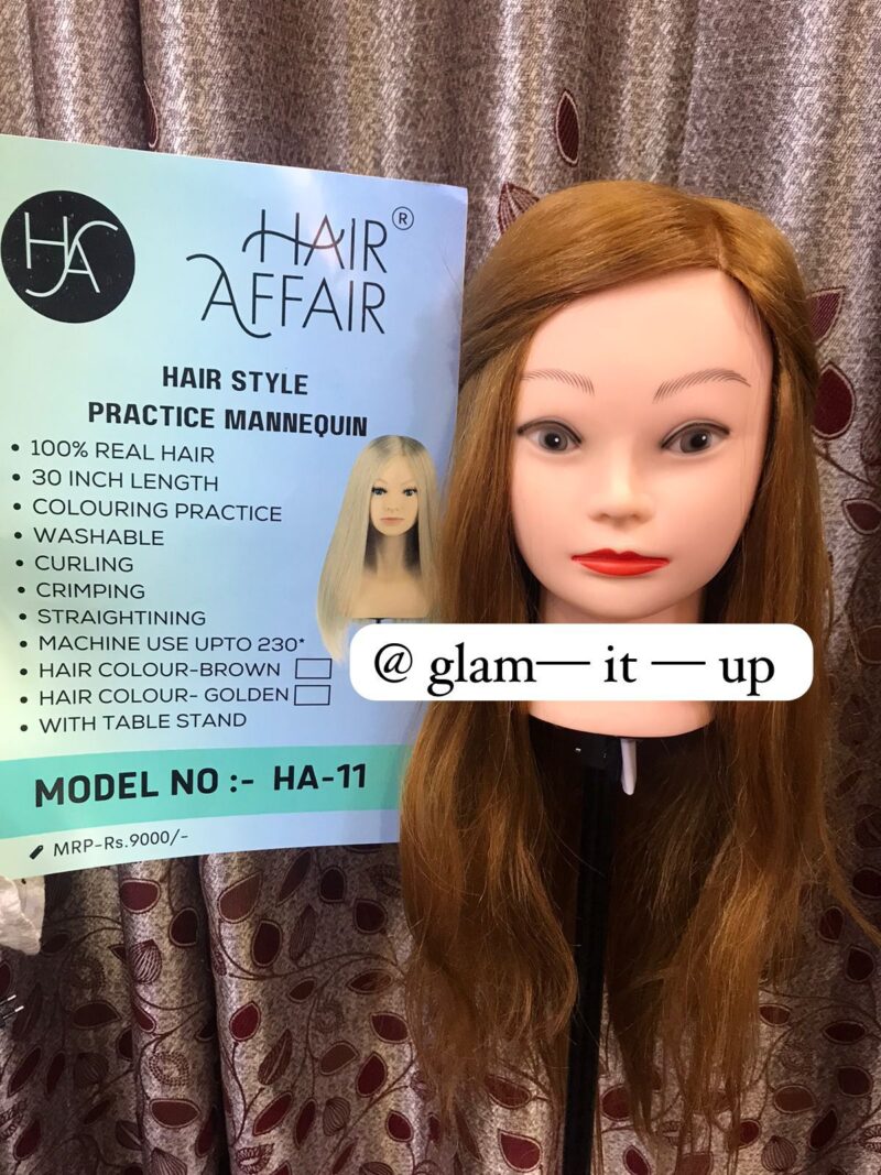 HAIR AFFAIR HAIR STYLE PRACTICE MANNEQUIN - Image 3