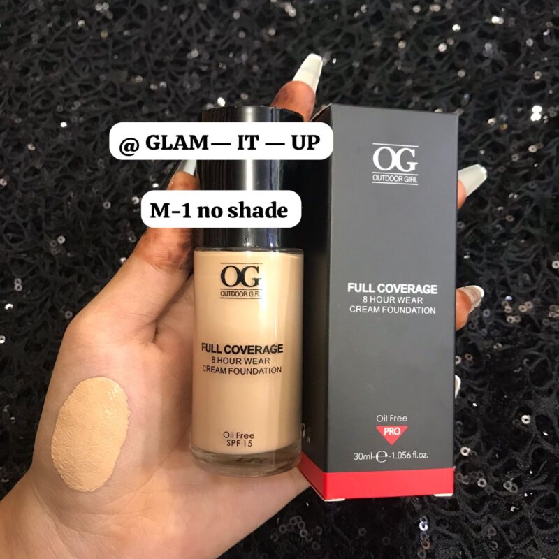 OG FULL COVERAGE 8 HOURS WEAR CREAM FOUNDATION - Image 3