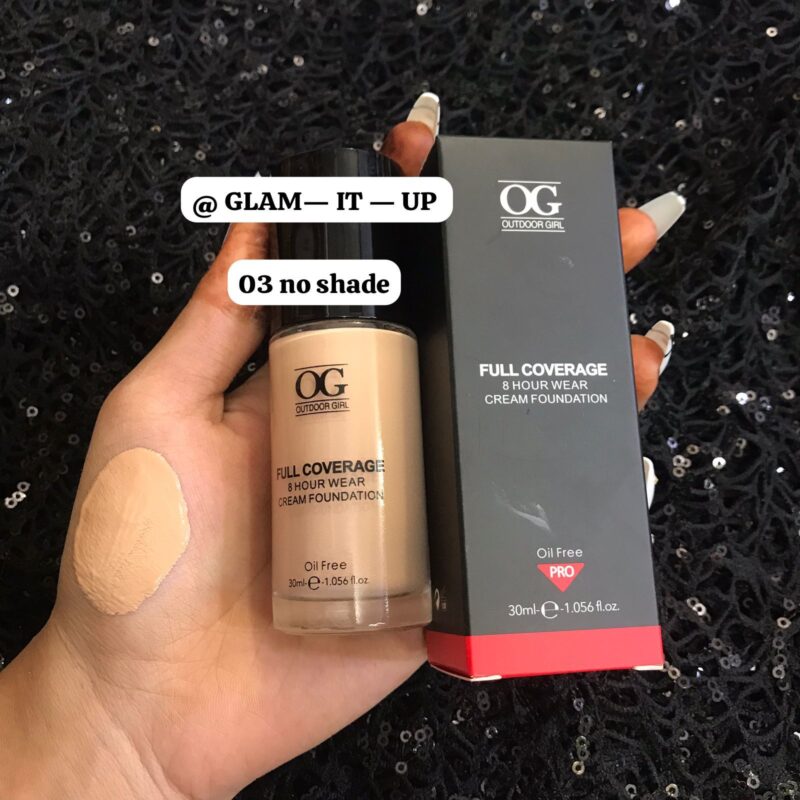 OG FULL COVERAGE 8 HOURS WEAR CREAM FOUNDATION - Image 5