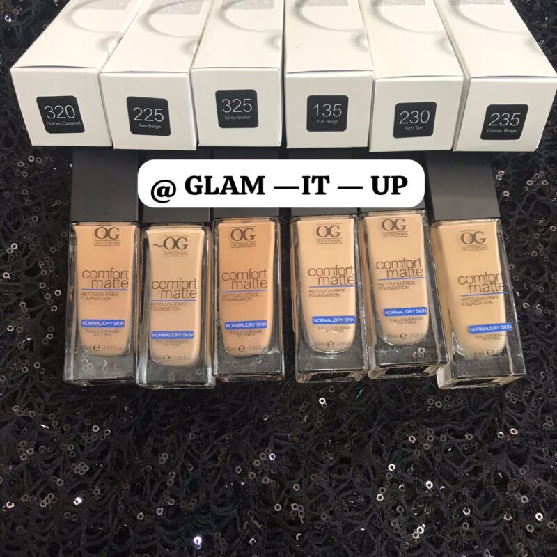 OG OUTDOOR GIRL COMFORT MATTE FULL COVERAGE FOUNDATION