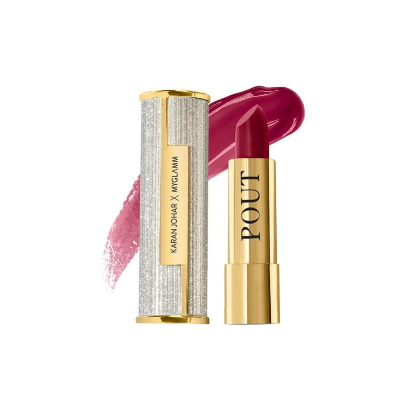 MyGlamm POUT by Karan Johar - Party Pout Buildable Tinted Plumping Bullet Lipstick With Glossy Finish - Image 5