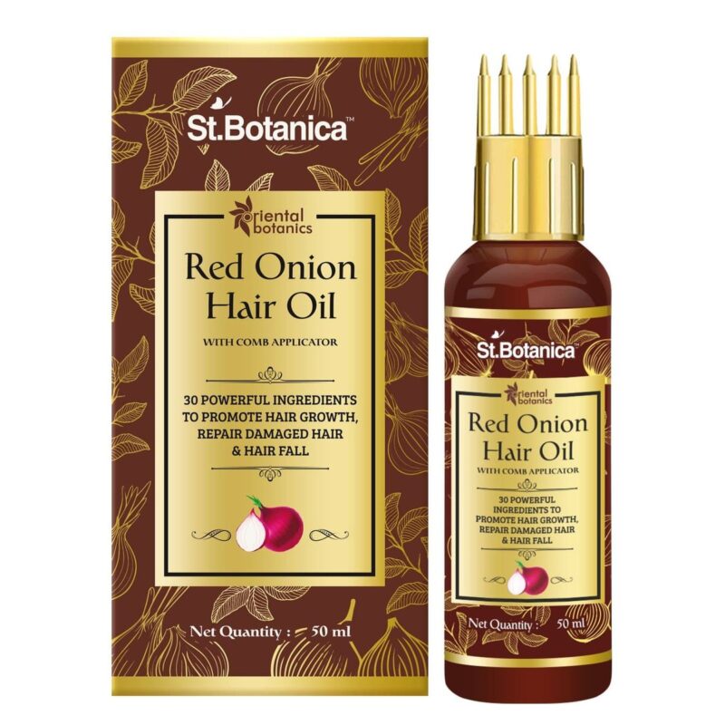 st botanica Oriental Botanics Red Onion Hair Oil, 50ml - Image 3