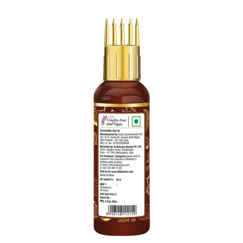 st botanica Oriental Botanics Red Onion Hair Oil, 50ml - Image 6