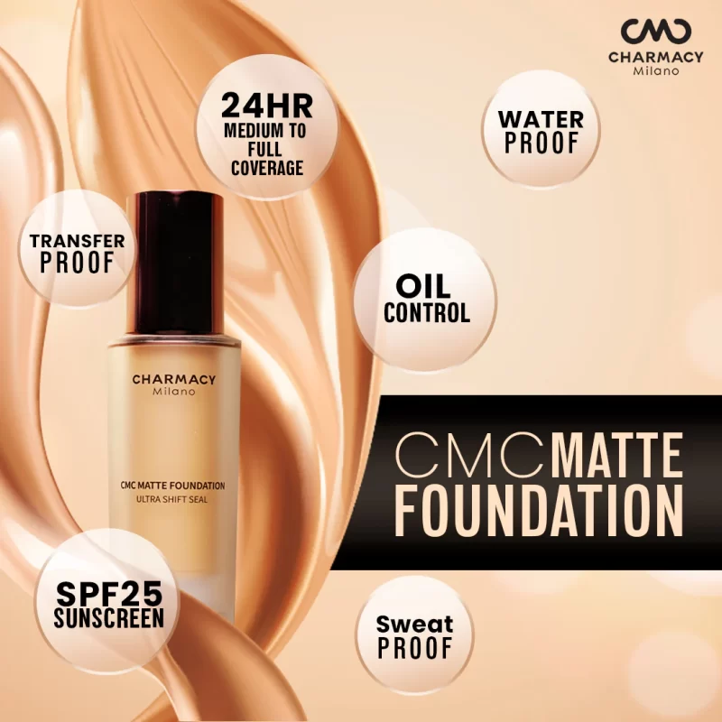 CHARMACY MILANO (CMC )MATTE FOUNDATION - Image 2