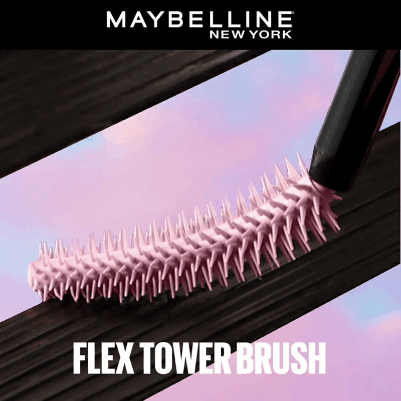 Maybelline New York Lash Sensational Sky High Mascara, 802 Very Black, Lengthening & Waterproof - Image 5