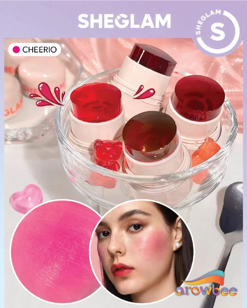 SHEGLAM Jelly-Licious Hydrating Lip & Blush Tint - Image 11