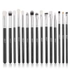 Beili Makeup Brushes Set of 15pcs Natural Goat Hair Eyeshadow Brushes Set