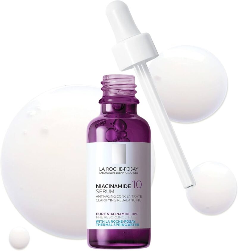 La Roche-Posay La Roche Posay Niacinamide 10 Face Serum, Brightening And Anti-Aging Facial Serum With 10% Niacinamide, Reduces The Look Of Dark Spots, Discoloration, And Uneven Skin Tone