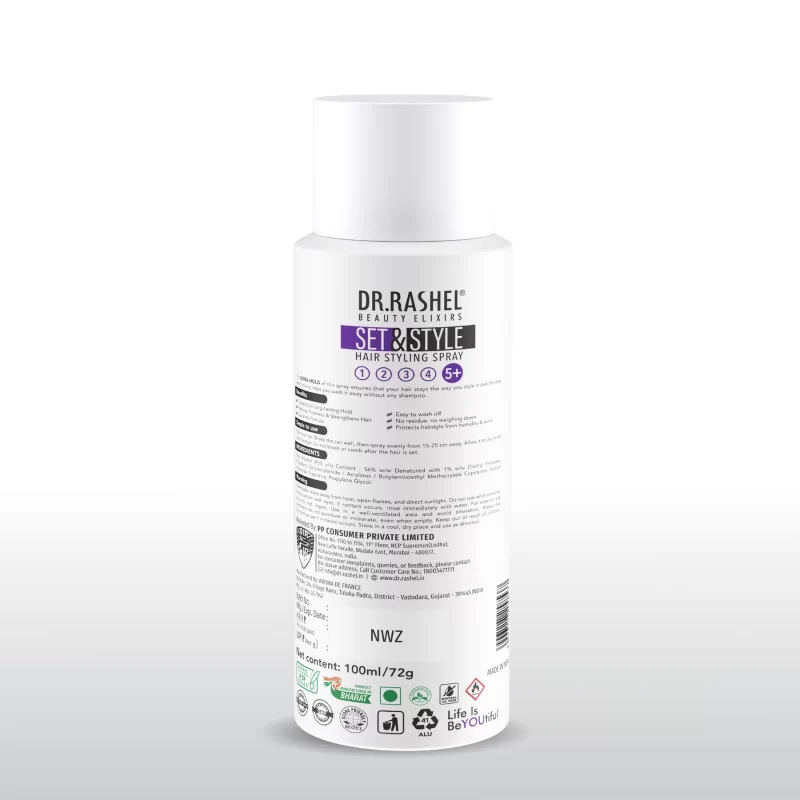 DR RASHEL Set & Style Hair Styling Spray – Ultra Hold - Image 2