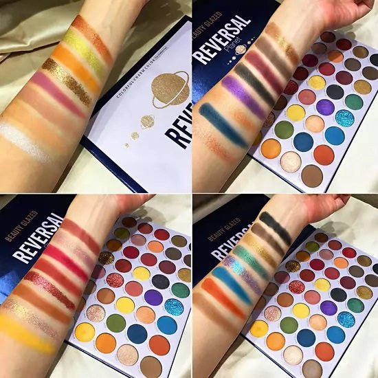 BEAUTY GLAZED Reversal Planet Eyeshadow 40 Color Palette - Image 2