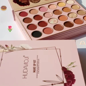 Hudamoji multi colour complete makeup book