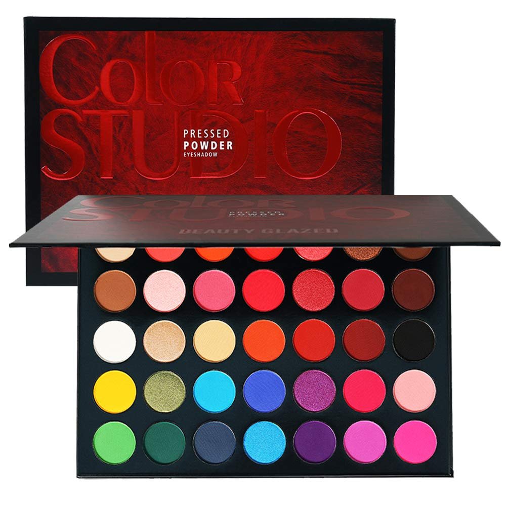 BEAUTY GLAZED Color Studio 35 Color Eyeshadow Palette - Image 3