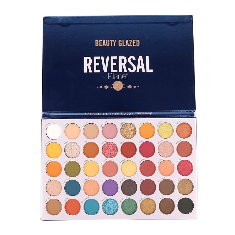 BEAUTY GLAZED Reversal Planet Eyeshadow 40 Color Palette - Image 4