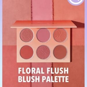 SHEGLAM floral blush pallete