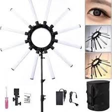 Pretty Perfect 12 Arms Star Lamp Led Photographic Video Ring Light