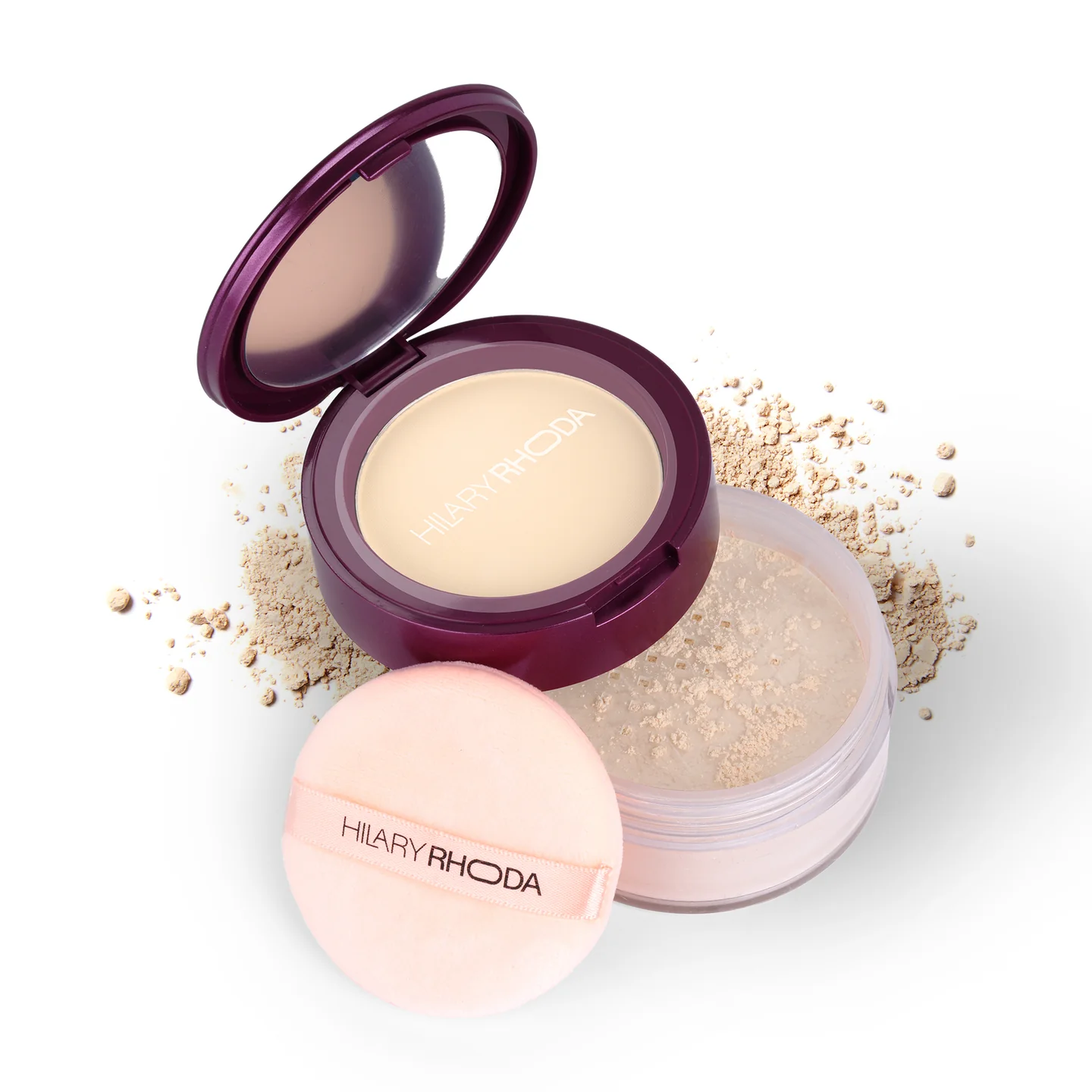 HILARYRHODA the Setting Duo Compact & Loose Powder