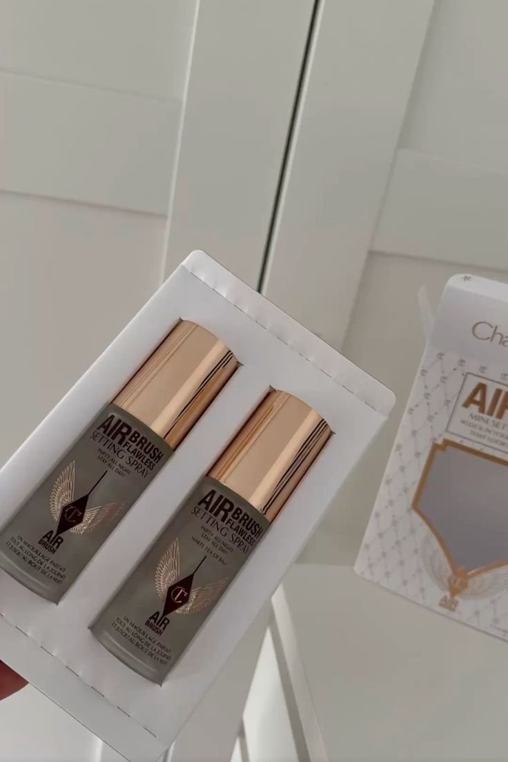 Charlotte Tilbury Mini Airbrush Flawless Setting Spray Duo Set