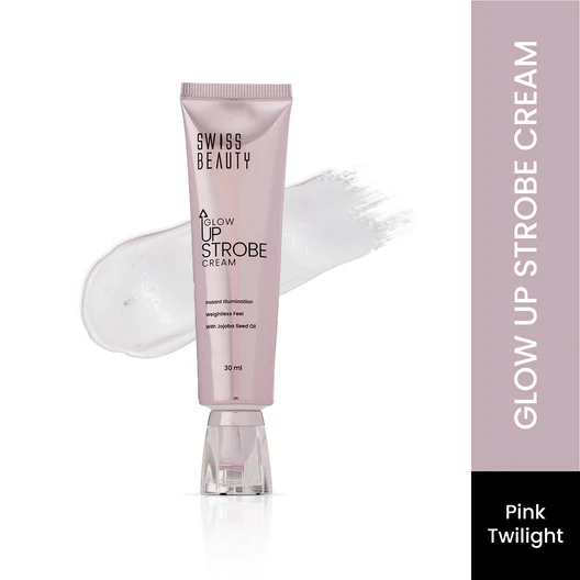 SWISS BEAUTY STROB CREAM IN SHADE PINK TWILIGHT