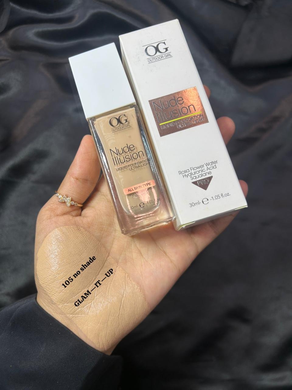 OG ( OUTDOOR GIRL )NUDE ULLUSION MATT FOUNDATION