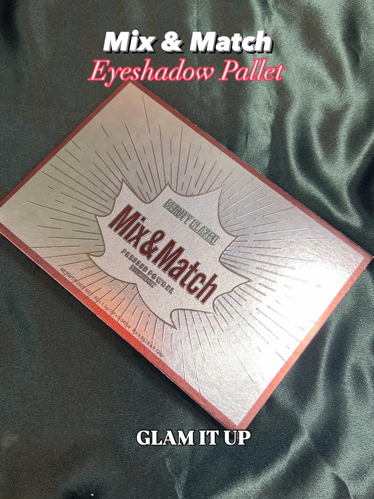 BEAUTY GLAZE MIX AND MATCH EYESHADOW PALLET