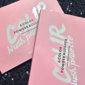 MARRY JOK 6 AMAZING SHADE  POWDER BLUSH PALLET