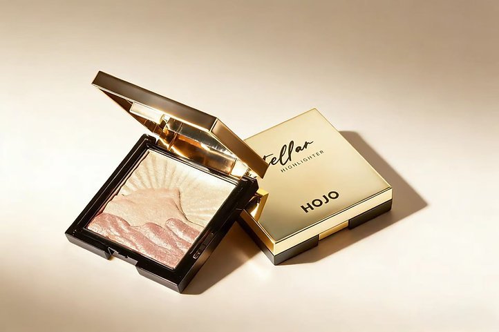 HOJO Stellar Glow Baking Highlighter Palette ( new packing )