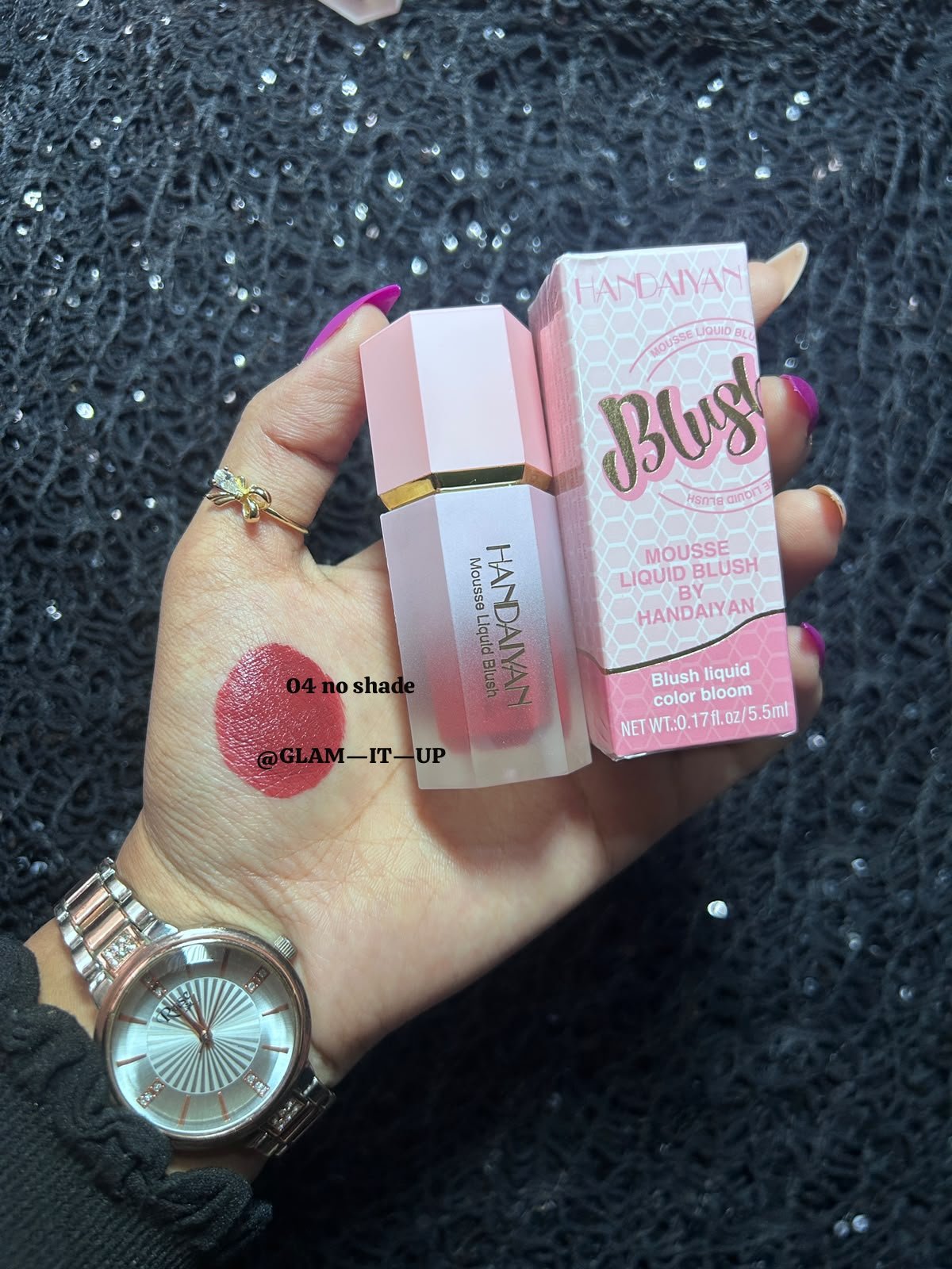 HANDIYAN LIQUID BLUSH PUFF APPLICATOR BLUSH